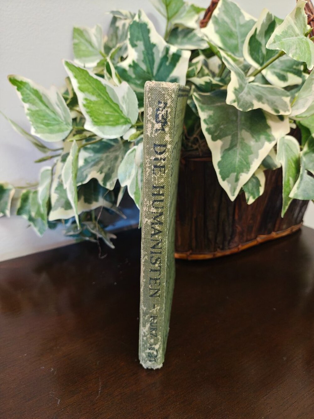 Die Humanisten Isolde Kurz 1910 Siepmann’s German Texts Vintage Hardcover - Picture 5 of 6